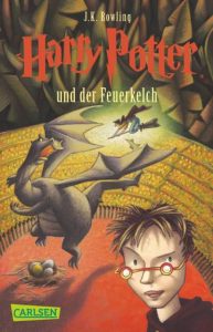 "Harry Potter und der Feuerkelch". Cover: Carl Hanser Verlag