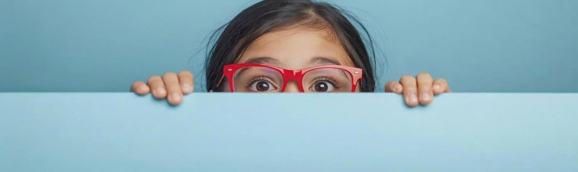 Wie erkennen Eltern, ob ihr Kind eine Sehstörung oder Sehschwäche hat? Und wie kann die behoben werden? Tipps dazu jetzt bei MENSCHENSKINDER!NRW. Foto: KI-generiert