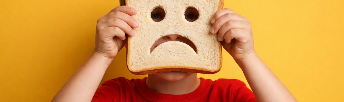 Glutenintoleranz bei Kindern So erkennen Eltern, wenn das Kind kein Gluten verträgt. Foto: KI-generiert mit ChatGPT