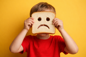 Glutenintoleranz bei Kindern So erkennen Eltern, wenn das Kind kein Gluten verträgt. Foto: KI-generiert mit ChatGPT